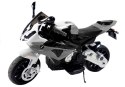 Motor Na Akumulator BMW S1000RR Dla Dzieci Srebrny Trójkołowy