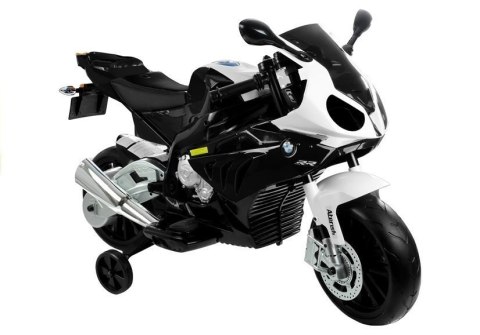 Motor Na Akumulator BMW S1000RR Dla Dzieci Czarny Trójkołowy