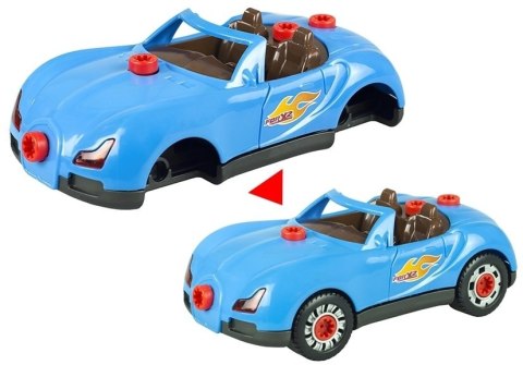 Zestaw Małego Mechanika Rozkręcany Samochód Wkrętarka Światła Dźwięki