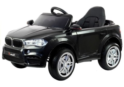 Auto Pojazd Na Akumulator HL1538 Pilot Światła LED MP3 Czarne