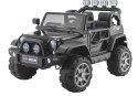 Auto na Akumulator Jeep HP012 Dla Dzieci Światła LED MP3 Czarne