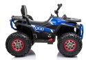 Quad na Akumulator XMX607 Dla Dzieci Światła LED MP3 Niebieski