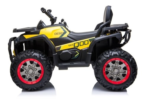 Quad na Akumulator XMX607 Dla Dzieci Światła LED MP3 Żółty