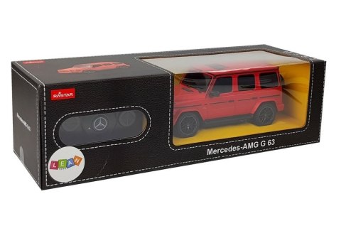 Auto Mercedes AMG G63 Samochód Zdalnie Sterowany RC Czerwony 1:24