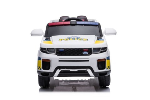 Auto Na Akumulator BBH-021 Światła LED Muzyka Pilot Policyjne Białe