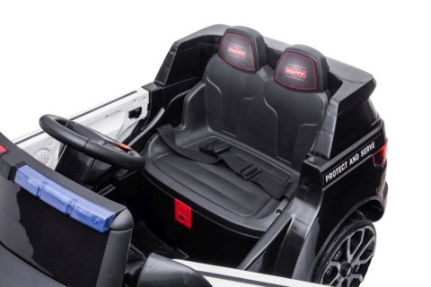 Auto Na Akumulator BBH-021 Światła LED Muzyka Pilot Policyjne Białe