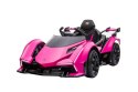 Samochód Na Akumulator Lamborghini GT HL528 Światła LED MP3 Pilot Rózowy