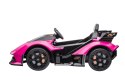 Samochód Na Akumulator Lamborghini GT HL528 Światła LED MP3 Pilot Rózowy