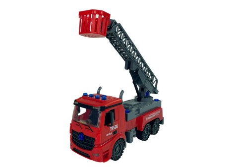 Straż Pożarna Wóz Do Rozkręcania DIY Śrubokręt Czerwony