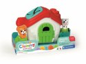 Clemmy Farma Sensoryczna Domek z Klockami Farma Piesek Krówka Clementoni 17767