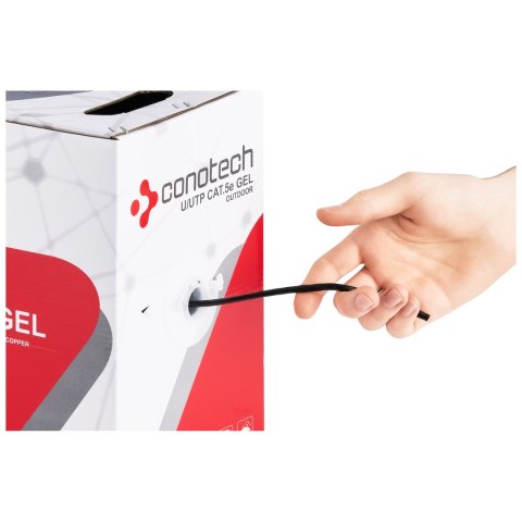 SKRĘTKA UTP/K5/100M/ZEL/CON CONOTECH