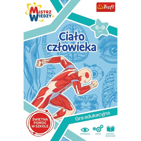 Gra dla dzieci Ciało człowieka Mistrz Wiedzy Trefl 01957