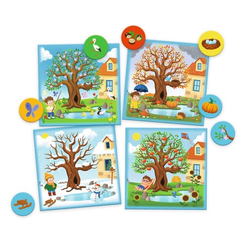 Gra edukacyjna dla dzieci Pory Roku ABC Malucha Trefl 01941