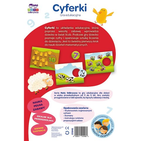 Gra dla dzieci Cyferki Mały Odkrywca Trefl 01946
