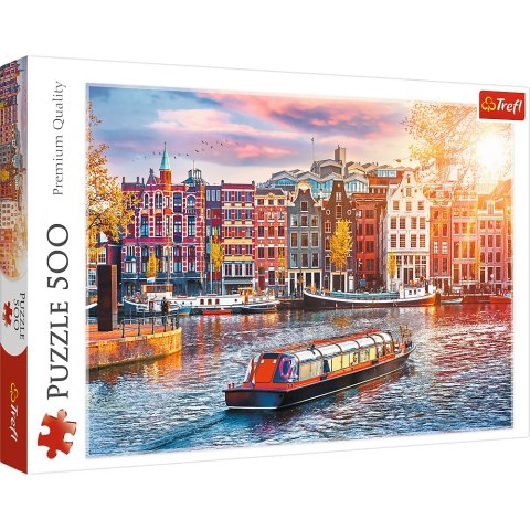 Puzzle - 500 - Amsterdam - Holandia - Trefl 37428