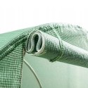 Tunel Ogrodowy Foliowy Szklarnia Na Warzywa Okna Zielony UV 4x2,5x2 M 10M²