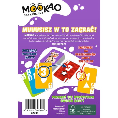 Gra karciana MooKao Trefl 02698