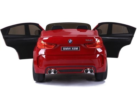 Auto Na Akumulator Nowe BMW X6M SUV Światła LED MP3 Czerowne Lakierowane