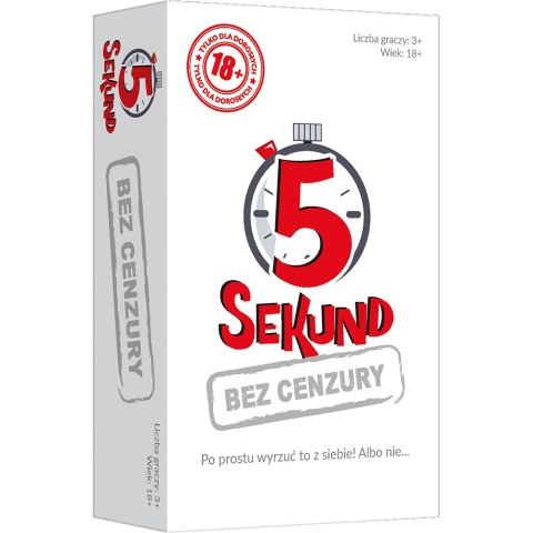 Gra towarzyska 5 Sekund BEZ CENZURY Trefl 01559