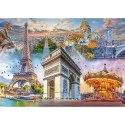 Puzzle - 2000 - Weekend w Paryżu - Trefl 27125
