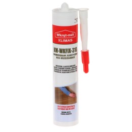 KLEJ USZCZELNIACZ KM-WKFIX-310 KARTUSZ 290 ml BIAŁY WKRĘT-MET KLIMAS