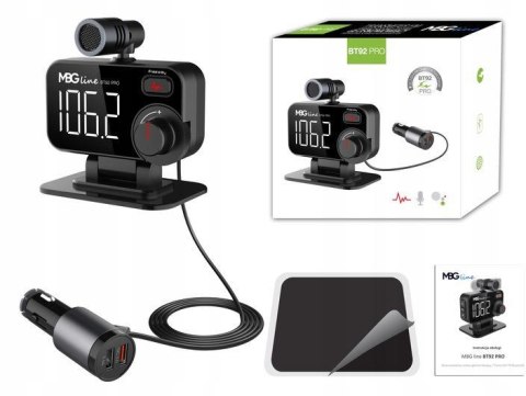 Transmiter samochodowy MBG line BT92 PRO