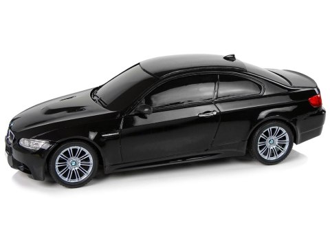 Auto Zdalnie Sterowane BMW M3 Czarny Pilot Kierownica 1:18 Dźwięk Światła