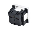 GNIAZDO NATYNKOWE POJEDYNCZE Z ŁĄCZNIKIEM ATLO-S1IP5-SW 220 ... 240 V 10 A ATLO