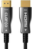 Kabel HDMI Claroc optyczny HDMI 2.1 AOC 8K 120Hz 20m