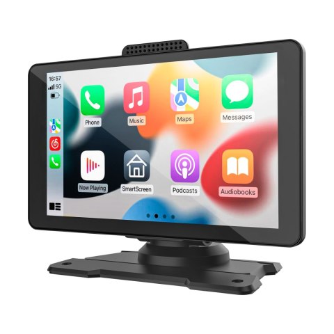 Stacja multimedialna 7" Android Auto Apple Carplay z kamerą cofania Kruger&Matz