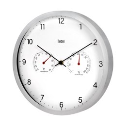 Zegar ścienny 30 cm z termometrem i hydrometrem