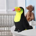 Pluszowy Ptak Tukan Pluszak Maskotka Przytulanka Żółty 20cm