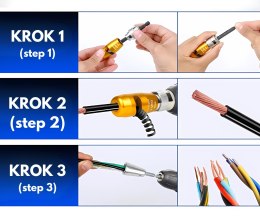 ZESTAW DO ŚCIĄGANIA IZOLACJI HT-EK4-2 DELTA TOOLS