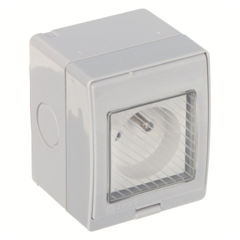 GNIAZDO NATYNKOWE POJEDYNCZE ATLO-S1IP5-V2 IP55