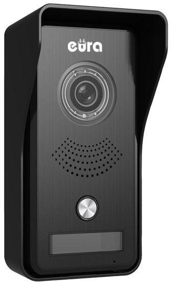 Wideodomofon EURA VDP-76A3 czarny monitor