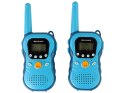 Zestaw Walkie Talkies Krótkofalówki Dla Dzieci Niebieskie