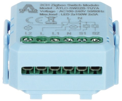 INTELIGENTNY PRZEŁĄCZNIK ATLO-SW2ZB-TUYA ZigBee, Tuya Smart