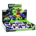 Auto Robot 2w1 Samochód Sportowy Policyjny Napęd Mix