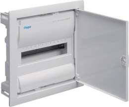 Rozdzielnica podtynkowa z drzwiami metalowymi, 1 rząd, 12 modułów, IP30, HAGER Volta VU12NE