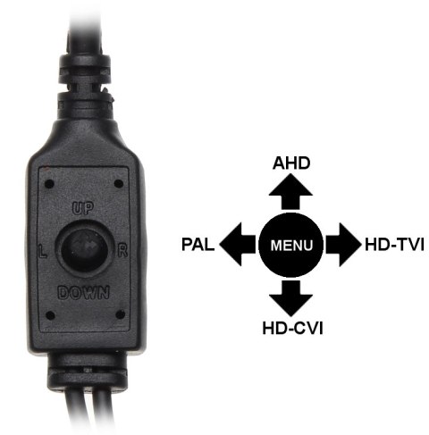 KAMERA AHD, HD-CVI, HD-TVI, PAL APTI-H14FP-37 PINHOLE - 720p, 3.7 mm