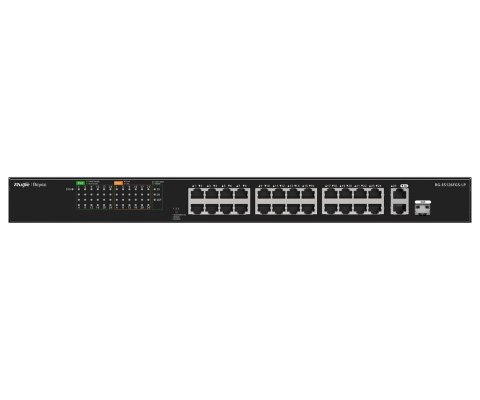 SWITCH POE RG-ES126FGS-LP 24-PORTOWY REYEE