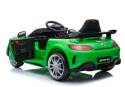 Auto Pojazd Na Akumulator Mercedes GT R Dla Dzieci Światła LED MP3 Zielony