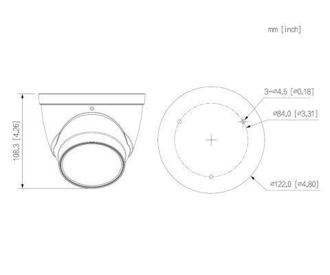 KAMERA IP IPC-HDW3849T-ZS-IL-27135 Smart Dual Light AcuPick WizSense - 8 Mpx 4K UHD 2.7 ... 13.5 mm - MOTOZOOM DAHUA