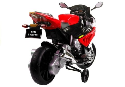 Motor Na Akumulator BMW S1000RR Dla Dzieci Czerwony Trójkołowy