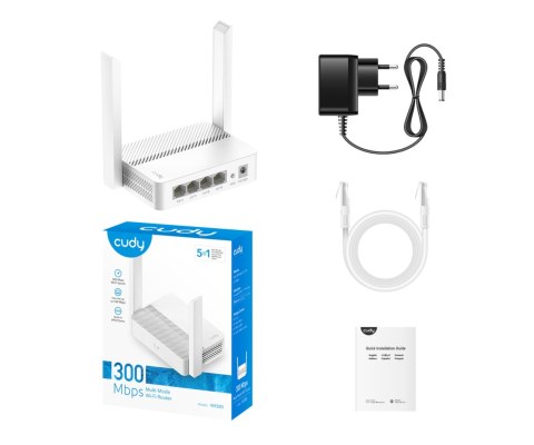 ROUTER WR300 2.4 GHz 300 Mb/s CUDY