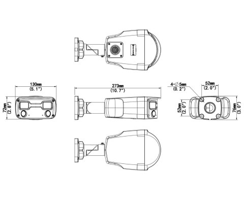 KAMERA IP IPC2K28SE-ADF40KMC-WL-I0 PANORAMICZNA ColorHunter - 8 Mpx 2 X 4.0 mm UNIVIEW