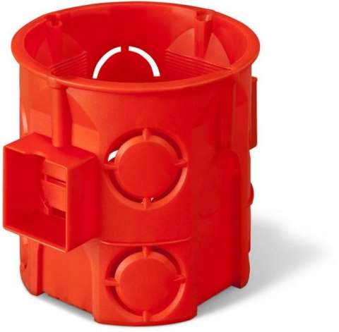 Puszka podtynkowa 60mm głęboka łączeniowa czerwona PK‑60 0285‑00 / 1 szt.