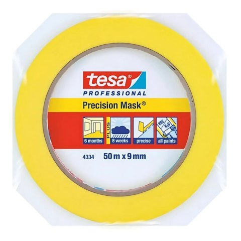TAŚMA MASKUJĄCA PRECISION-MASK/50X9/YW TESA