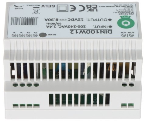 ZASILACZ IMPULSOWY DIN100W12 POS