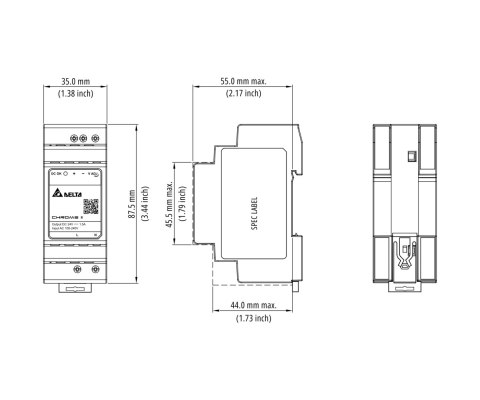 ZASILACZ IMPULSOWY DRC-12V030W-1RZ Delta Electronics